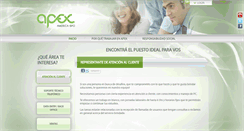 Desktop Screenshot of apexhayequipo.com